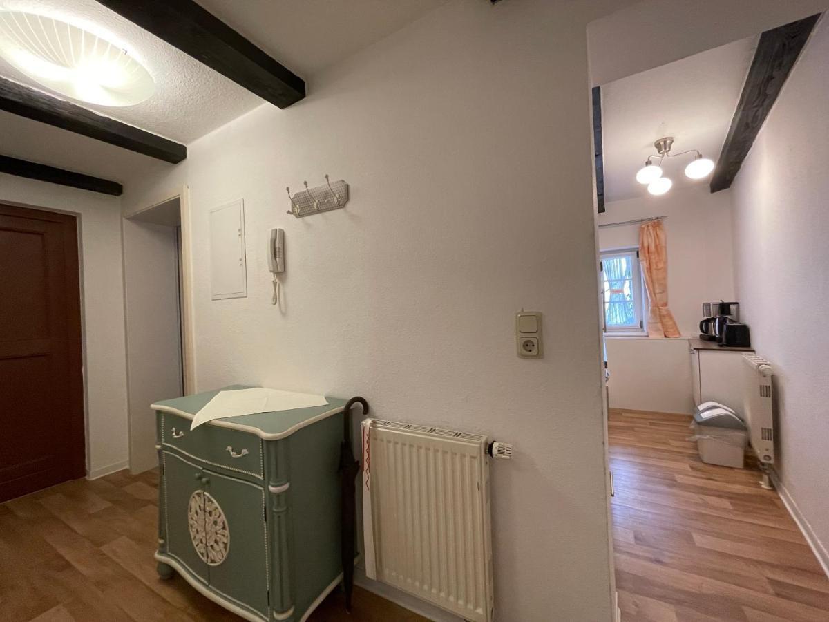 Appartamento Urlaub Im Fachwerk - Klink Quedlinburg Esterno foto